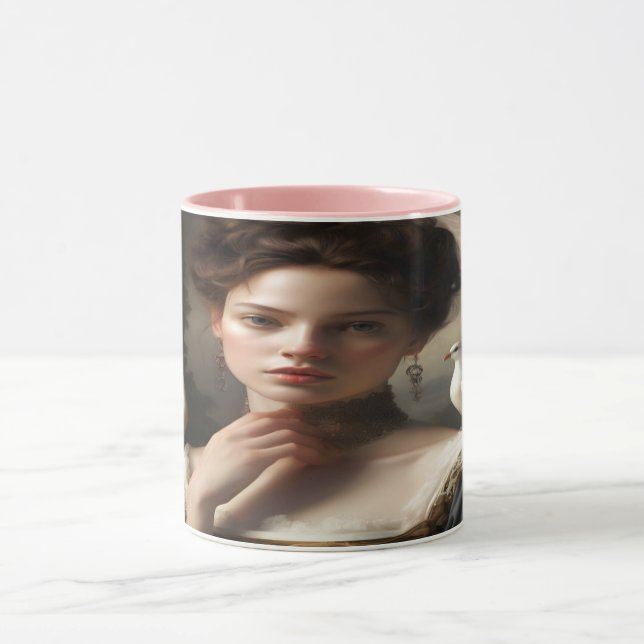 Caneca Dove Lady Coffee Mug (Centro)