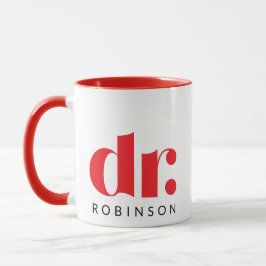 Caneca dr. [Nome personalizado]