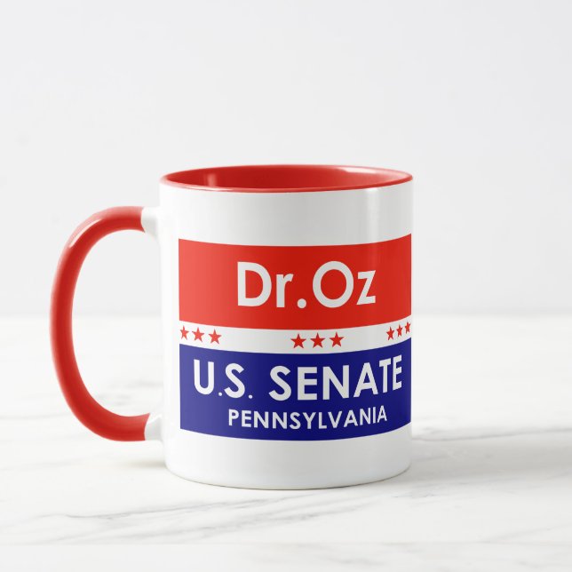 Caneca Dr. Oz Senado dos EUA, Pensilvânia (Esquerda)