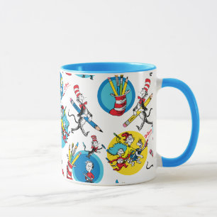 Caneca Dr. Seuss   Caracteres Com Pencils