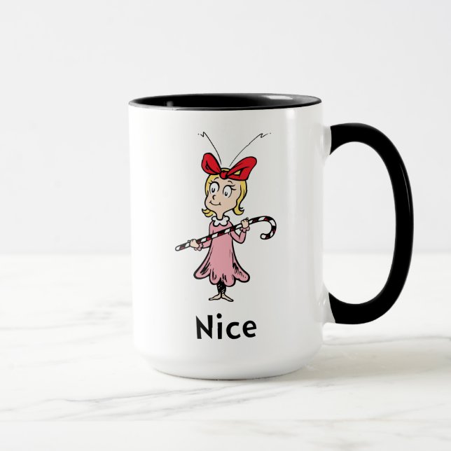 Caneca Dr. Seuss | Cindy-Lou Quem é Simpática (Direita)