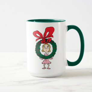 Caneca Dr. Seuss Cindy-Lou Who - Wreath