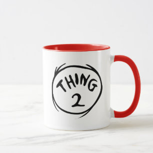 Caneca Dr. Seuss Coisa Um Coisa Dois - Coisa Dois