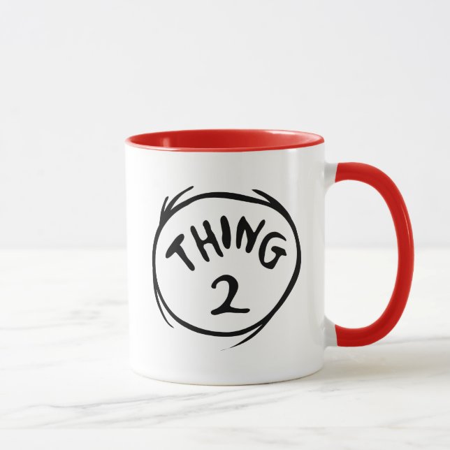 Caneca Dr. Seuss | Coisa Um Coisa Dois - Coisa Dois (Direita)