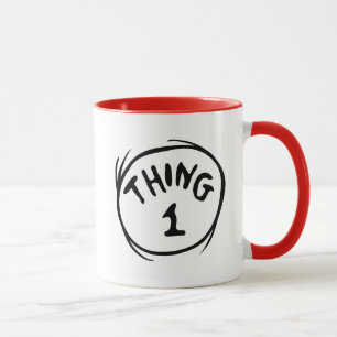 Caneca Dr. Seuss Coisa Um Coisa Dois - Coisa Um
