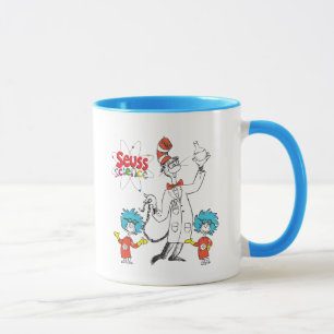 Caneca Dr. Seuss   Gato na Ciência do Hat Seuss
