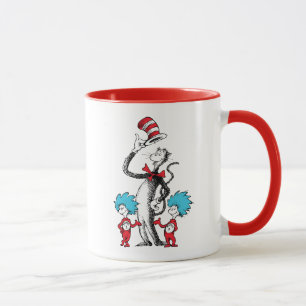 Caneca Dr. Seuss   Gato no Chapéu, Coisa Um e Coisa Dois