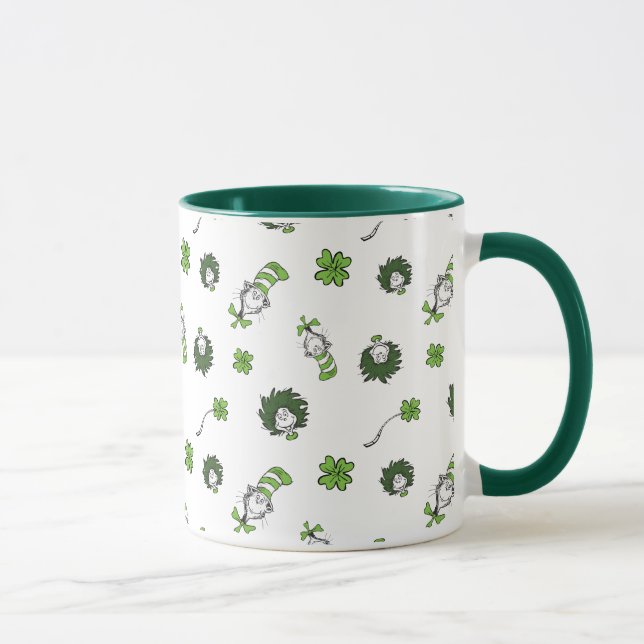 Caneca Dr. Seuss | Gato no Chapéu de Trevo (Direita)