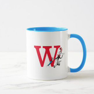 Caneca Dr. Seuss Gato no Chapéu Guarda-Chuva Caminhada Mo
