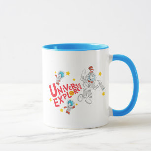 Caneca Dr. Seuss   Gato no Explorador do Universo do Chap