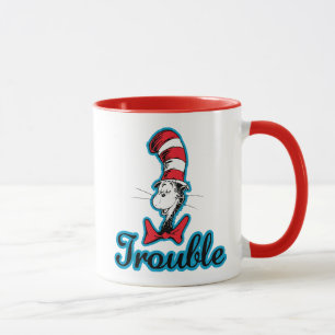 Caneca Dr. Seuss   Gato no Hat Trouble