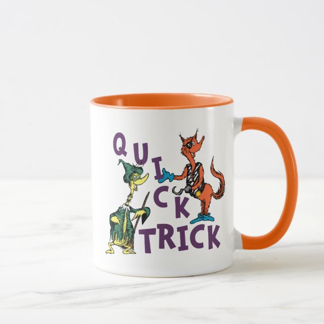 Caneca Dr. Seuss | Gráfico de Halloween do Truque Rápido (Direita)