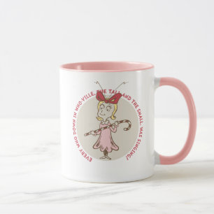 Caneca Dr. Seuss Grinch Cindy-Lou Quem - Citações Fof