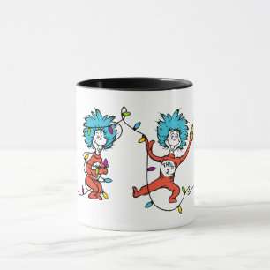 Caneca Dr. Seuss   Grpolegadas   Coisa 1 & Coisa 2 Dança