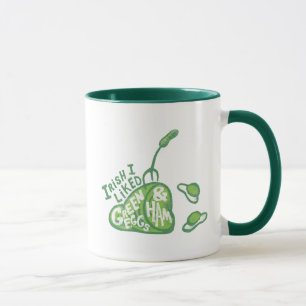 Caneca Dr. Seuss   Irlandês Eu gostava de Ovos Verdes e H