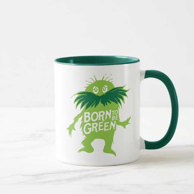 Caneca Dr. Seuss | Lorax - Nascido Para Ser Verde (Direita)