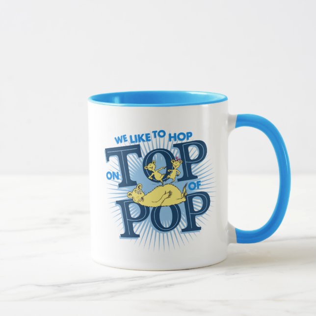 Caneca Dr. Seuss | Nós Gostamos de Pular em Cima de Pop (Direita)