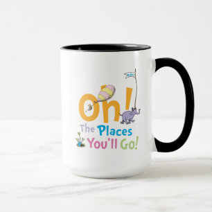 Caneca Dr. Seuss Oh, Os Lugares Que Você Irá!