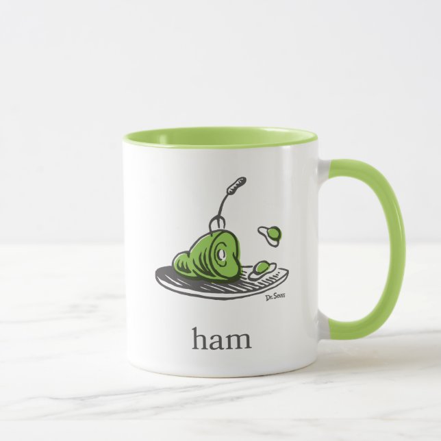 Caneca Dr. Seuss | Ovos Verdes e Presunto (Direita)