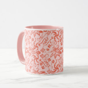 Caneca Dr. Seuss   Padrão Floral do Dia das Mães