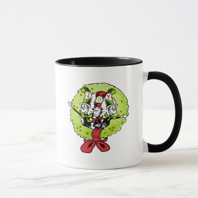 Caneca Dr Seuss | The Grinch | Who-ville Christmas Joy (Direita)