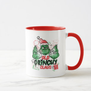 Caneca Dr. Seuss Velho Grinch Claus