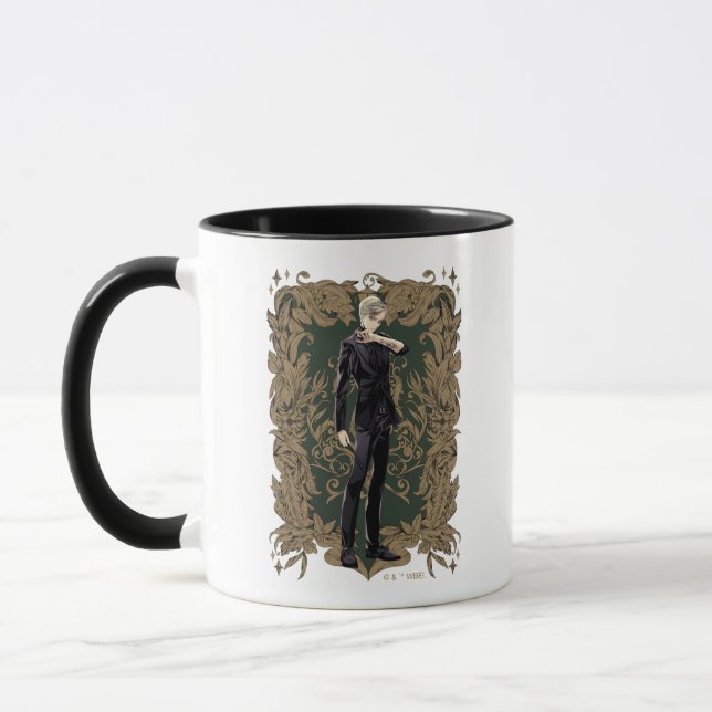 Caneca Draco Malfoy Quadro Ornado Anime (Esquerda)