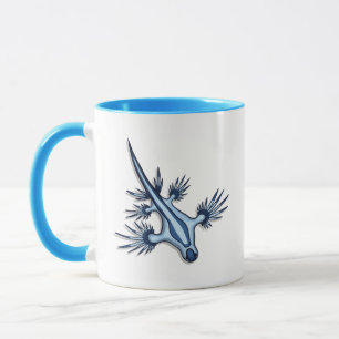 Caneca Dragão azul Nudibranch