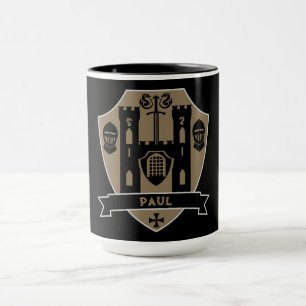 Caneca Dragão Cavaleiro Medieval