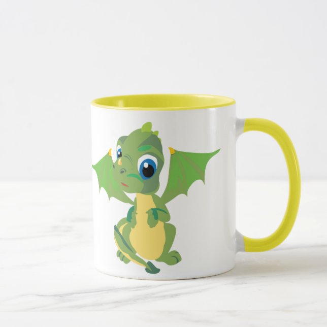 Caneca Dragão do bebê (Direita)