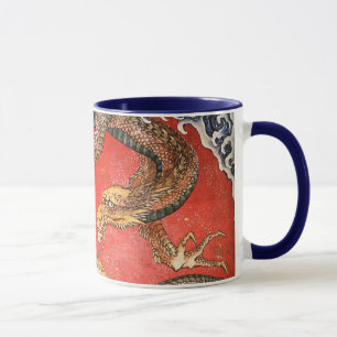 Caneca Dragão, Hokusai, Belas Artes Japonesas