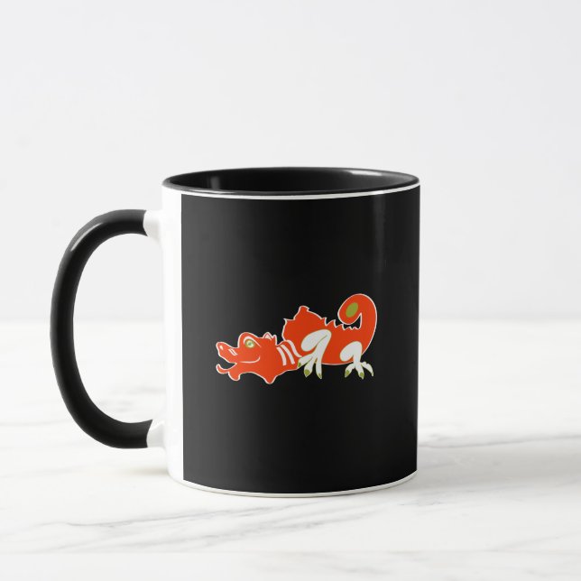 Caneca Dragão vermelho (Esquerda)