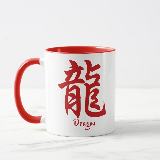 Caneca Dragão Zodíaco Chinês (Esquerda)