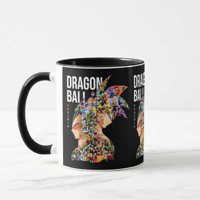 Caneca Dragon Ball Goku Vs Vegeta (Esquerda)