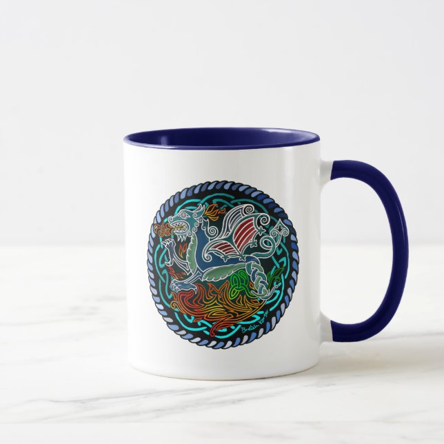 Caneca Dragon celtique (Direita)