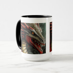 Caneca Dragon Combo Mug, 15 oz