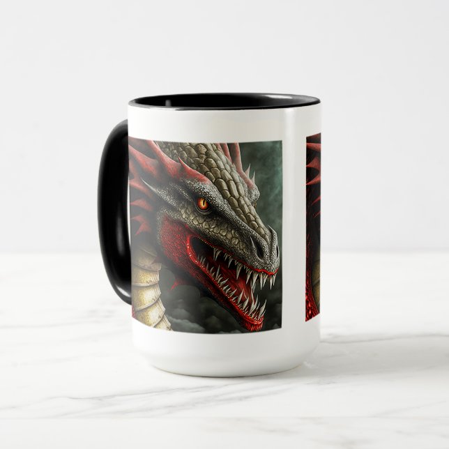 Caneca Dragon Combo Mug, 15 oz (Frente Esquerda)