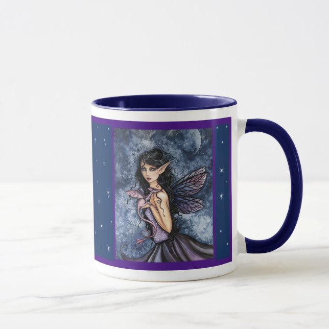 Caneca Dragon Fairy Mug de Molly Harrison (Direita)