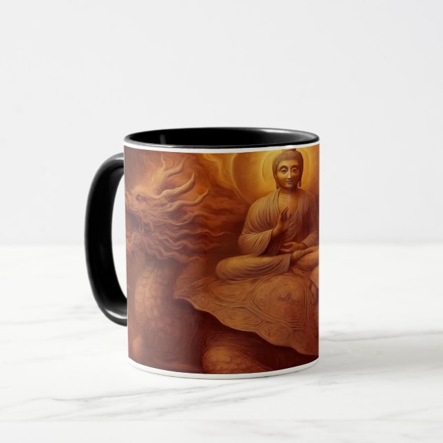 Caneca Dragon Turtle (Frente Esquerda)