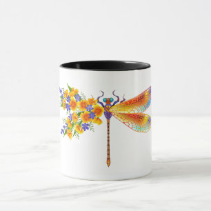 Caneca Dragonfly Amarelo