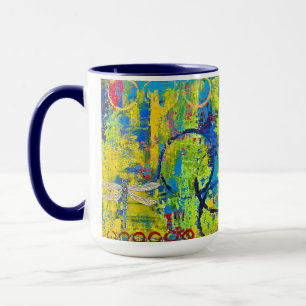 Caneca Dragonfly Mug Blue