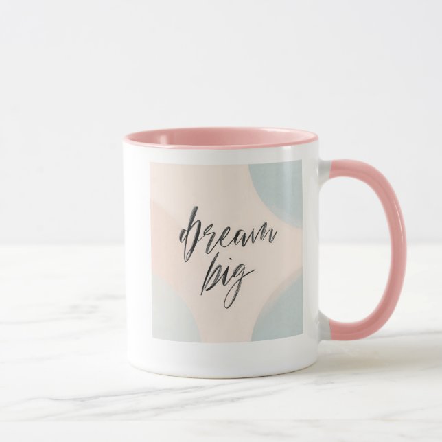 Caneca Dream Big Inspirational Art (Direita)