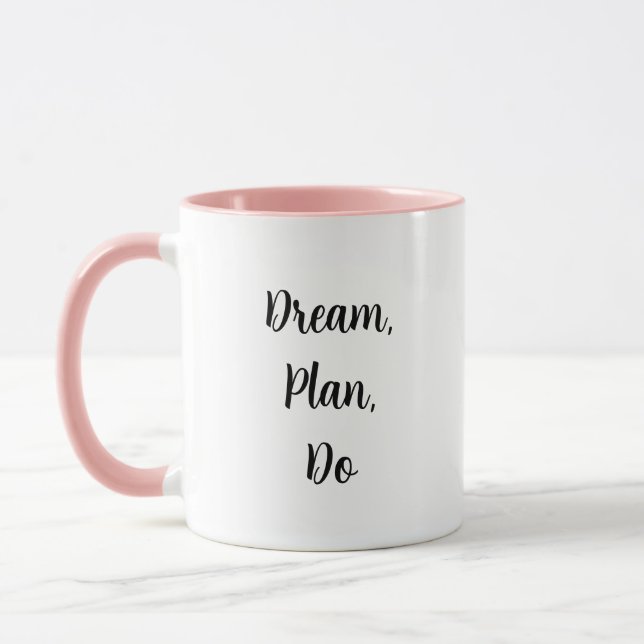 Caneca Dream, Plan, Do - Coffee Mug (Esquerda)