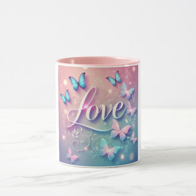 Caneca Dreamborboleta Amor Brilhante (Centro)