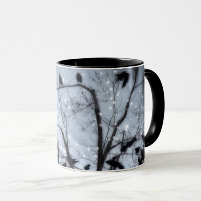 Caneca Dreamw Crow Snowfall (Frente Esquerda)