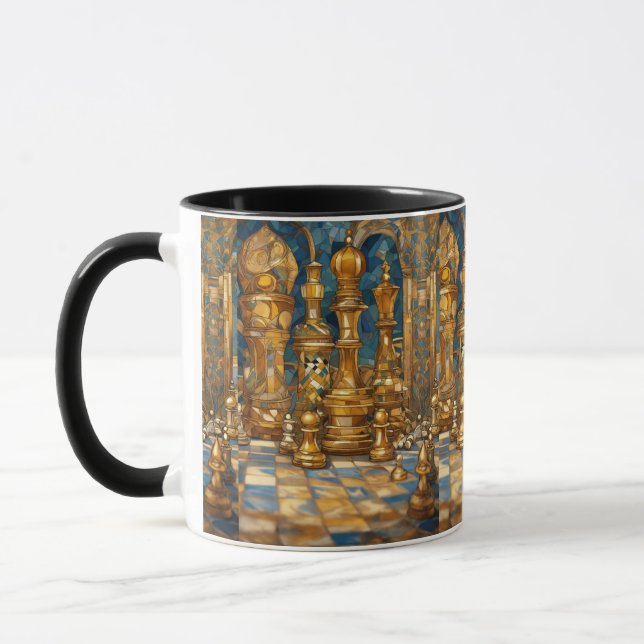 Caneca Dreamy Chess Themed Mug (Esquerda)