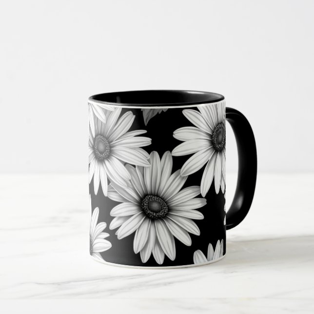 Caneca Dreamy Daisies (Frente Esquerda)