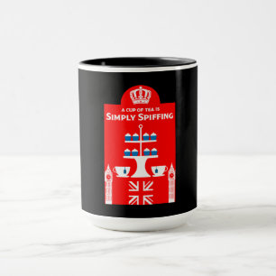 Caneca Drinkers Clássicos de Chá Britânicos