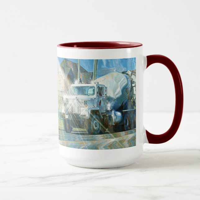 Caneca Drivers Cement Truck Designer COFFEE MUGS (Direita)