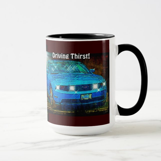 Caneca Drivers De Carro Esportivo Café Quebra Drinkware M (Direita)